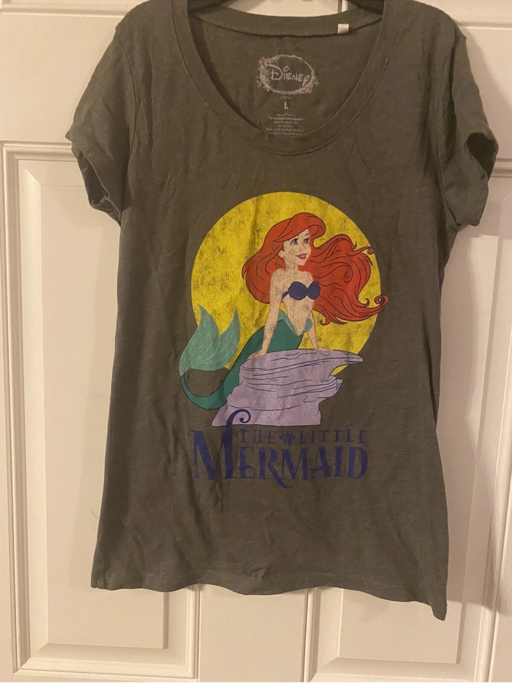 Disney Vintage Little Mermaid Shirt Size Large RN#0100520